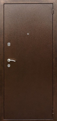 Фотография «Эконом дверь железная с порошковым покрытием №9»