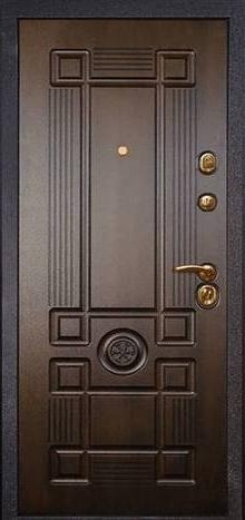 Фотография «Металлическая красивая дверь МДФ №32»