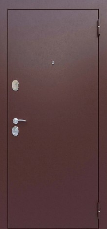 Фотография «Дверь эконом железная с покрытием нитроэмаль №15»
