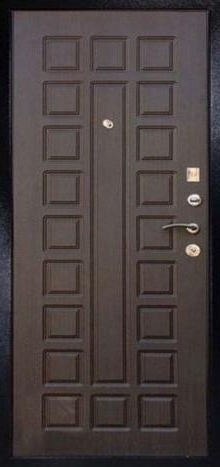 Фотография «Металлическая эксклюзивная дверь МДФ №17»