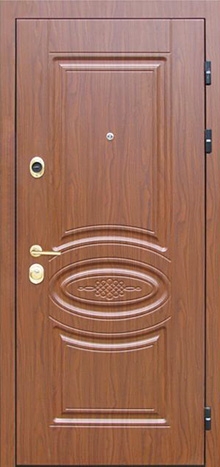 Фотография «Металлическая входная дверь в квартиру МДФ шпон №1»