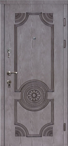 Фотография «Металлическая дверь с отделкой МДФ №63»