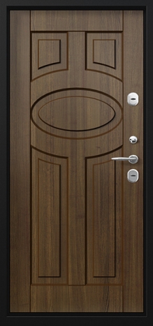 Фотография «Дверь МДФ шпон стальная прочная №16»