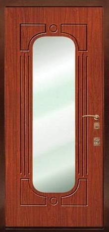 Фотография «Современная стальная дверь с порошковым покрытием №1»
