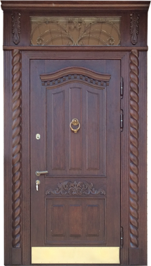 Фотография «Металлическая парадная дверь для коттеджа №132»