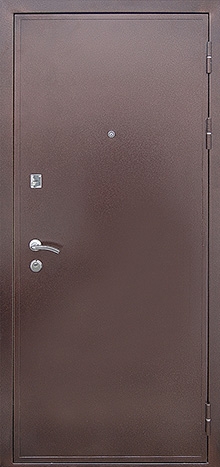 Фотография «Дверь шумоизолирующая с порошковым напылением железная коричневая №15»