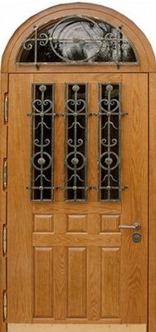 Фотография «Металлическая железная наружная дверь МДФ ПВХ №17»