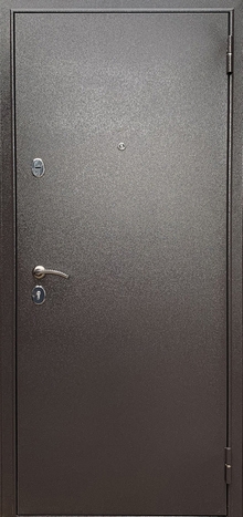 Фотография «Дверь эконом металлическая с порошковым покрытием №6»