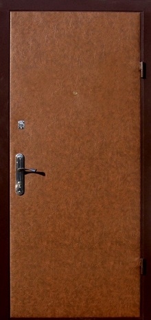 Фотография «Дверь металлическая временная с винилискожей №9»