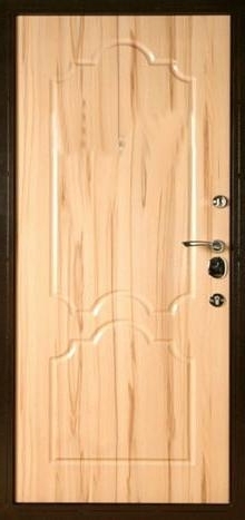 Фотография «Металлическая дверь с порошковым напылением серая №97»