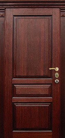 Фотография «Дверь для дачи стальная МДФ филенчатая №5»