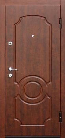 Фотография «Стальная дверь МДФ коричневая №109»